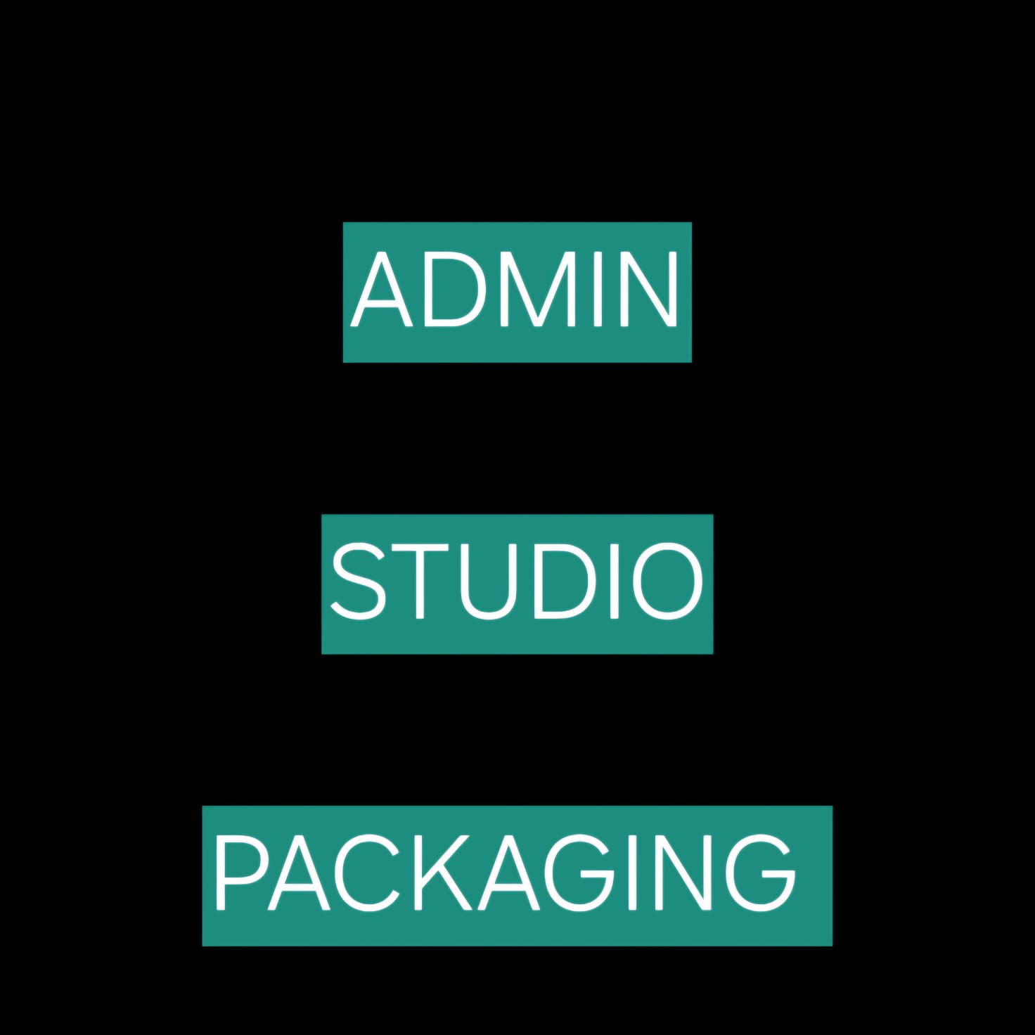 ADMINSTUDIO PACKAGING