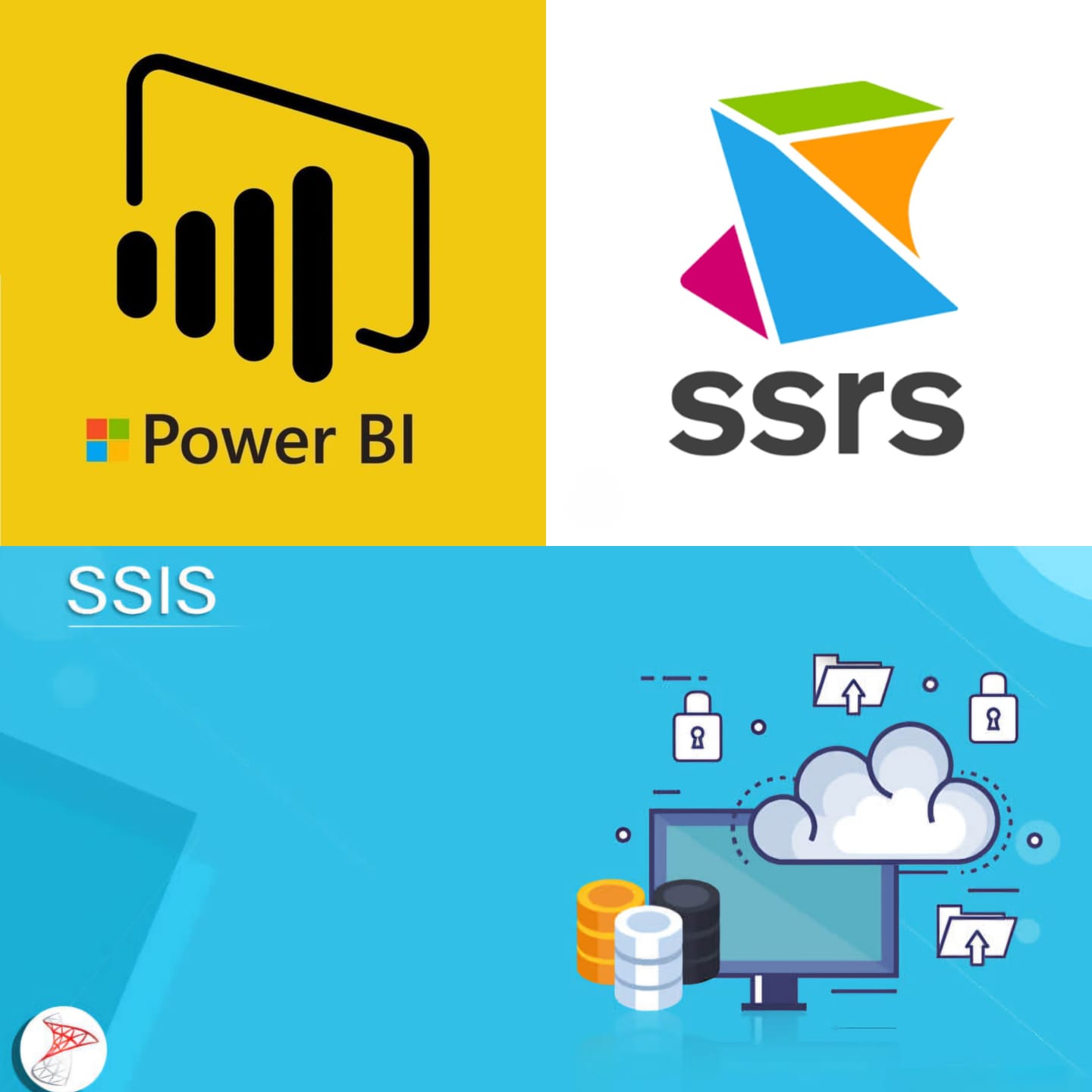 MS BI SSIS SSRS SSAS